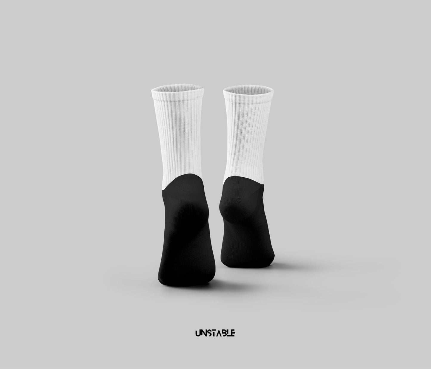 Unstable Classic Black Training Crew Socks